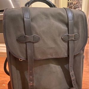 Filson Rolling Twill 2- Wheel Carry On Bag